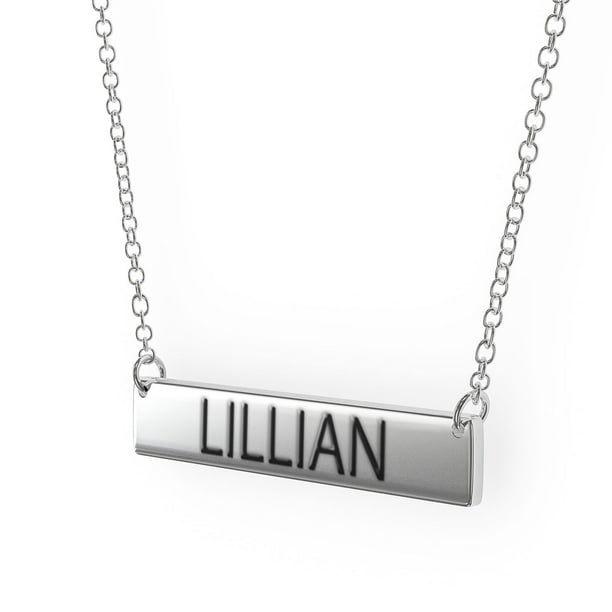 Lillian Pendant 24 Chain Sterling Silver St 